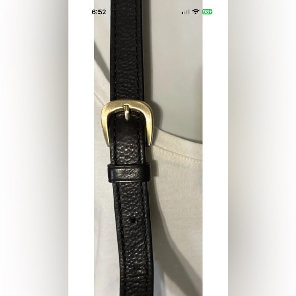 Michael Kors BIG VALLEY Large NS Tote Bag BLACK Leather Gold Tone Handbag - Picture 16 of 16